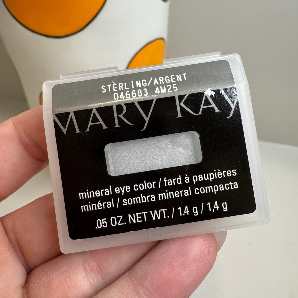 Mary Kay Mineral Eye Color Sterling 046683 Shimmer Eyeshadow Single .05 oz NEW